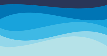 blue gradient liquid wave background
