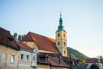 Obraz premium St. Anastazia Church in Samobor, Croatia