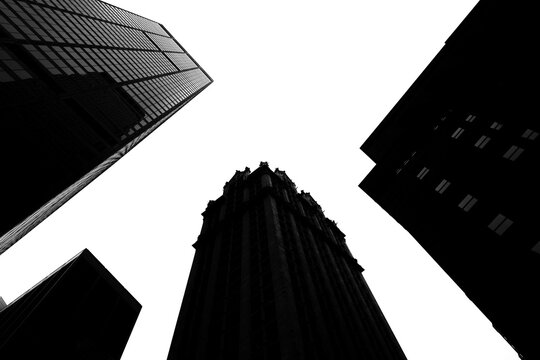 city skyscrapers