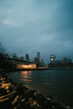 Bridge at night