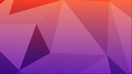 Polygon Abstract Backgrounds. Colorful banner.