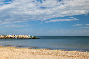 Landscape picture of the Black Sea