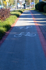 Ścieżka rowerowa - obrazy, fototapety, plakaty