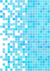 Abstract geometric pixel mosaic background.