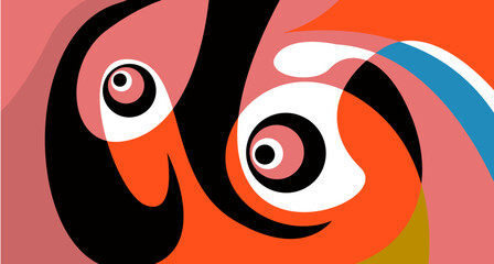 Vector colorful fluid and liquid abstract background for banner