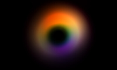 circle light effect background. Swirl glow magic line trail. Light effect motion