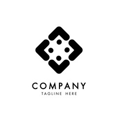 Abstract logos. Geometric abstract logos. Icon design.
