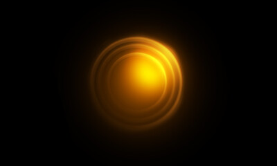 circle light effect background. Swirl glow magic line trail. Light effect motion