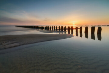 The Baltic Sea, the Polish area of Chalupy