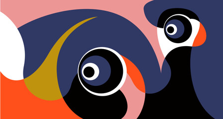 Vector colorful fluid and liquid abstract background for banner