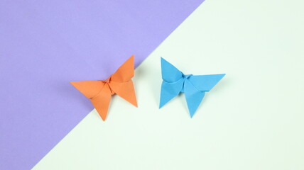 Beautiful Butterflies - Origami Paper Butterfly
