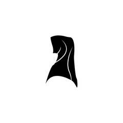 hijab icon illustration vector