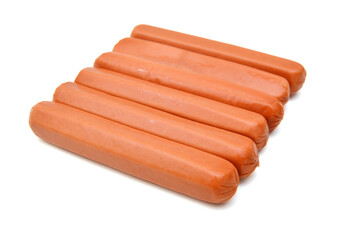 Stack Sausage, breakfast on white 