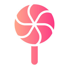 lollipop gradient icon