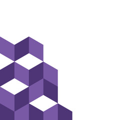 Obraz premium Parallelogram Pattern Corner