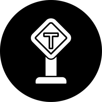 T Junction Icon