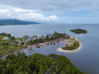 Exotic Island in Nuspairo Village, Cendrawasih Bay National Area