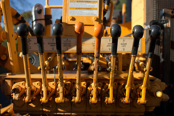 Construction machine operating system