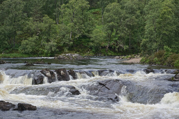 Glen Affric National Nature Reserve, Scotland: The River Affric runs through the Glen Affric, often described as the most beautiful glen in Scotland.