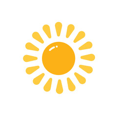 Sun Flat Design