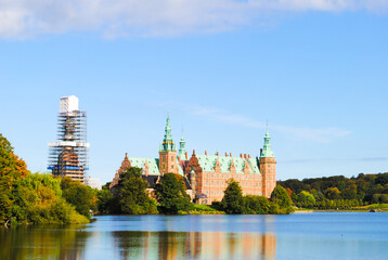 Naklejka premium Old Castle in Denmark