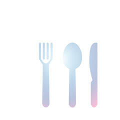 Restaurant icon 3D PNG