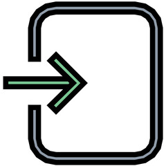 Logout Vector Icon