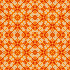 Seamless background image retro vintage pattern geometry orange square cross
