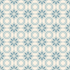Fototapeta premium Seamless background image retro vintage pattern