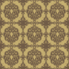 Seamless background image retro vintage pattern