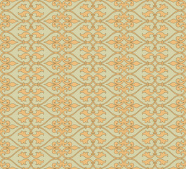 Fototapeta premium Seamless background image retro vintage pattern