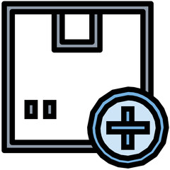 Delete Box Vector Icon