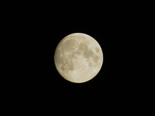 Full Moon in near plan