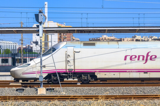 Renfe Ave train in Spain