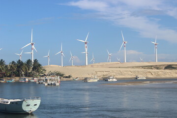 Foz do Rio Munda&uacute;, Trairi, Cear&aacute;, Brazil
