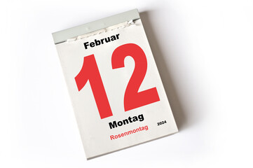 12. Februar 2024 Rosenmontag