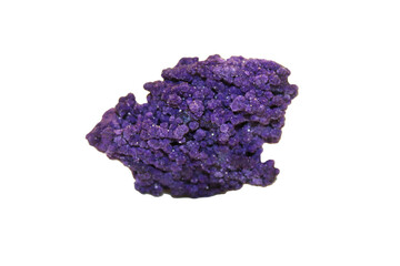 natural purple grape - agate, raw purple natural crystal, mineral quartz