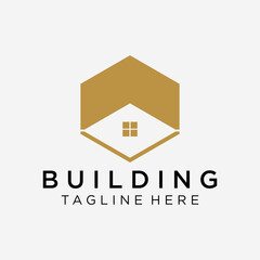 custom homes logo design concept with simple, minimalist and modern styles