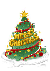 merry christmas tree