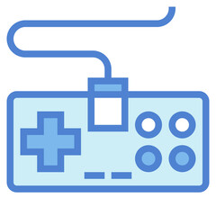 Obraz premium Gamepad two tone icon style