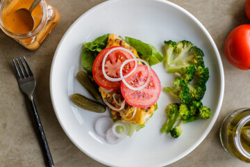 Cheeseburger Pizza Chicken