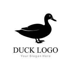 duck silhouette logo