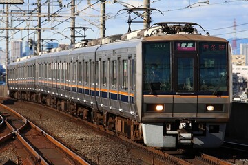 Obraz premium 通勤電車 207系片町線