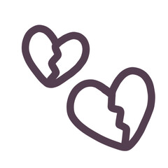Broken Heart Illustration