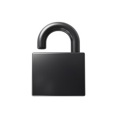 The padlock. Symbol of limited access to information. Data security.