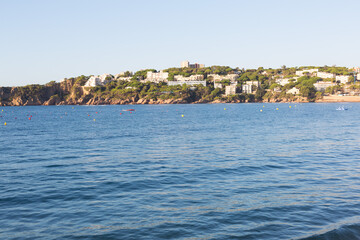 S'Agaro beach on the Catalan Costa Brava in Girona, Spain