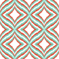 Ethnic Motif Handmade Beautiful Ikat Art. Ethnic Abstract Background Art.  Folk embroidery, Peruvian, Indian, Asian, Moroccan, Turkish and Uzbek style, Aztec geometric art ornament print.