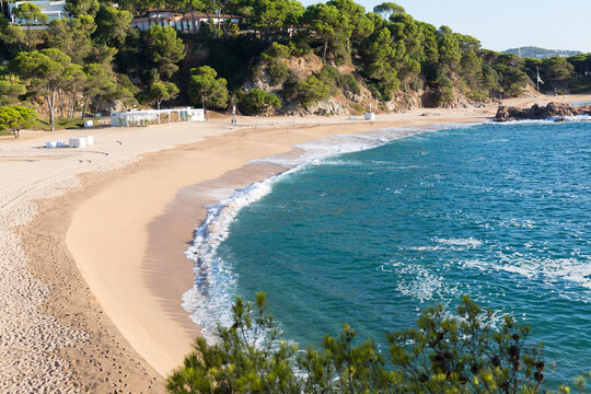 .La Conca beach on the Catalan Costa Brava