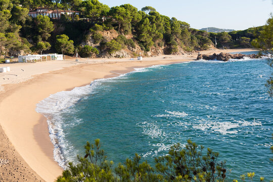 .La Conca beach on the Catalan Costa Brava