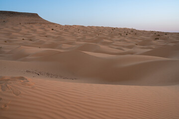Views of the desert, Douz region, southern Tunisia